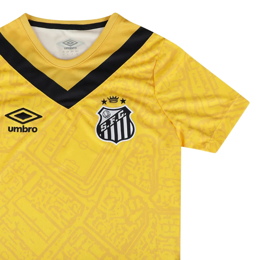 Camisa Santos Third Feminina 24/25 - Amarela