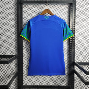 Camisa Brasil Away 2022 Feminina - Azul