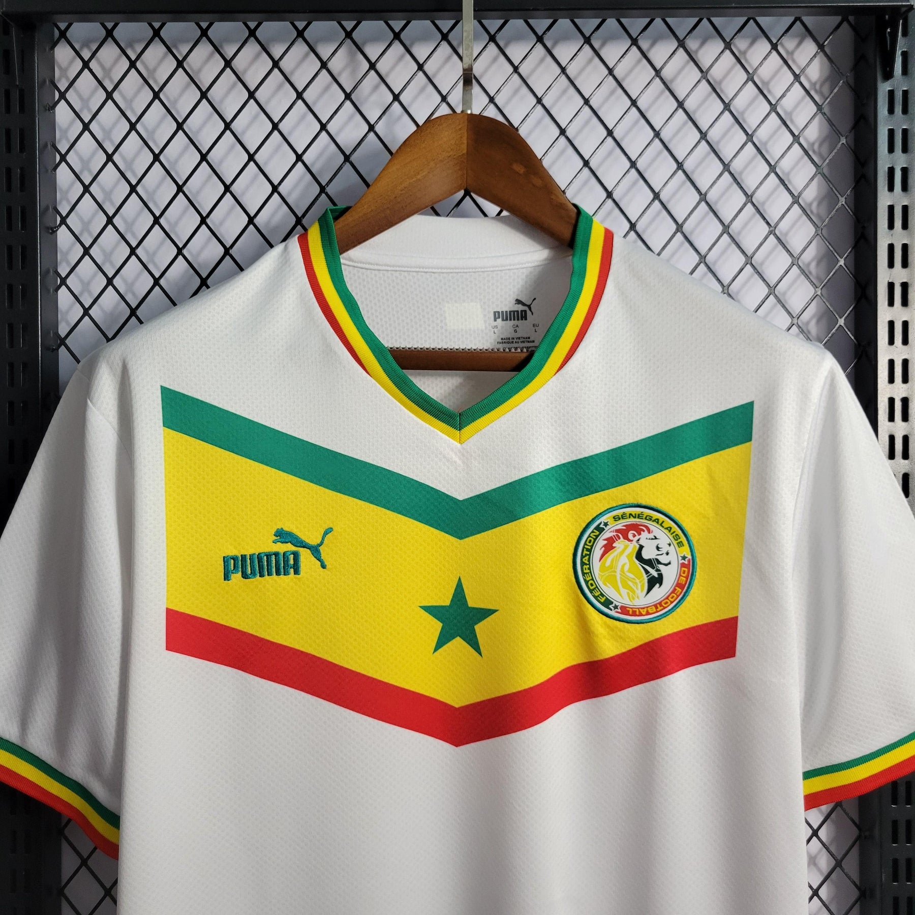 Camisa Senegal Home 2022 - Branca