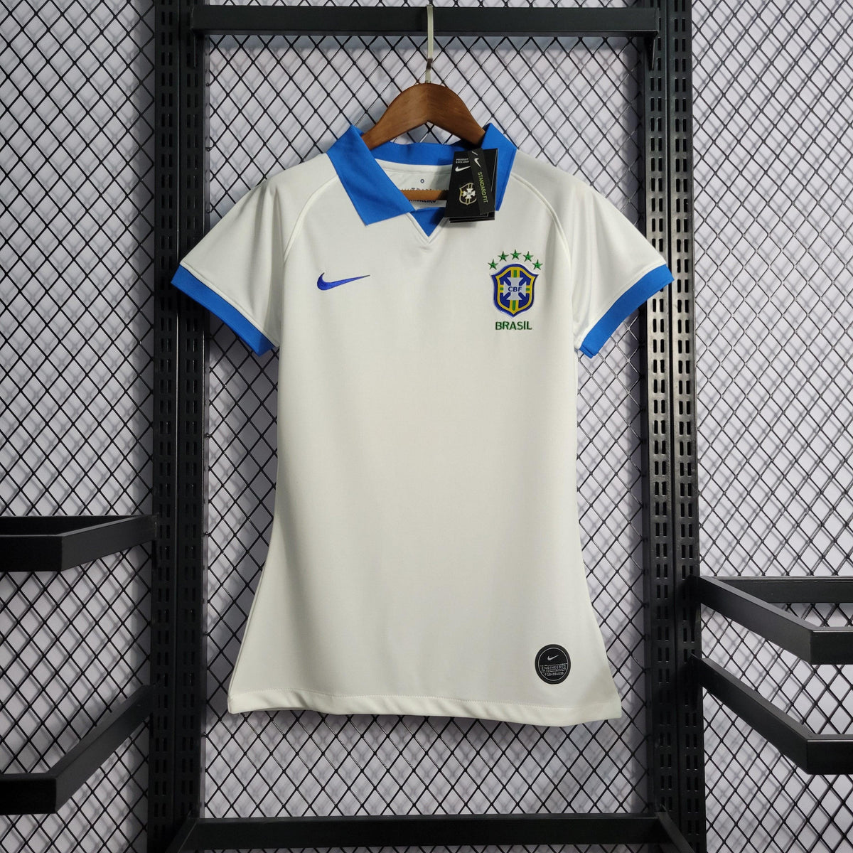 Camisa Brasil Third 2019 Feminina - Branca