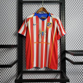 Camisa Atlético de Madrid Spider 04/05 Retrô - Branca e Vermelha