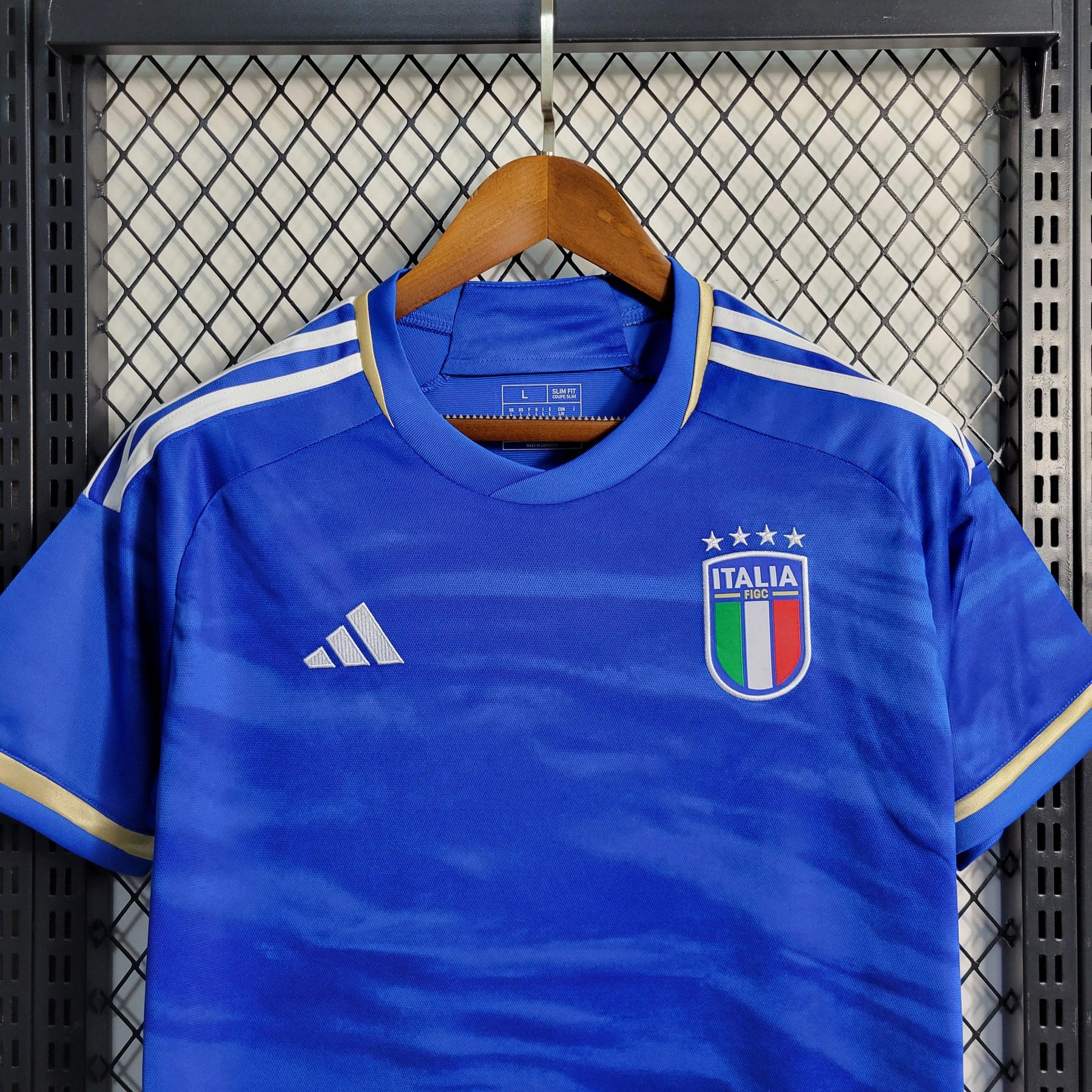 Camisa Itália Home 2023 - Azul