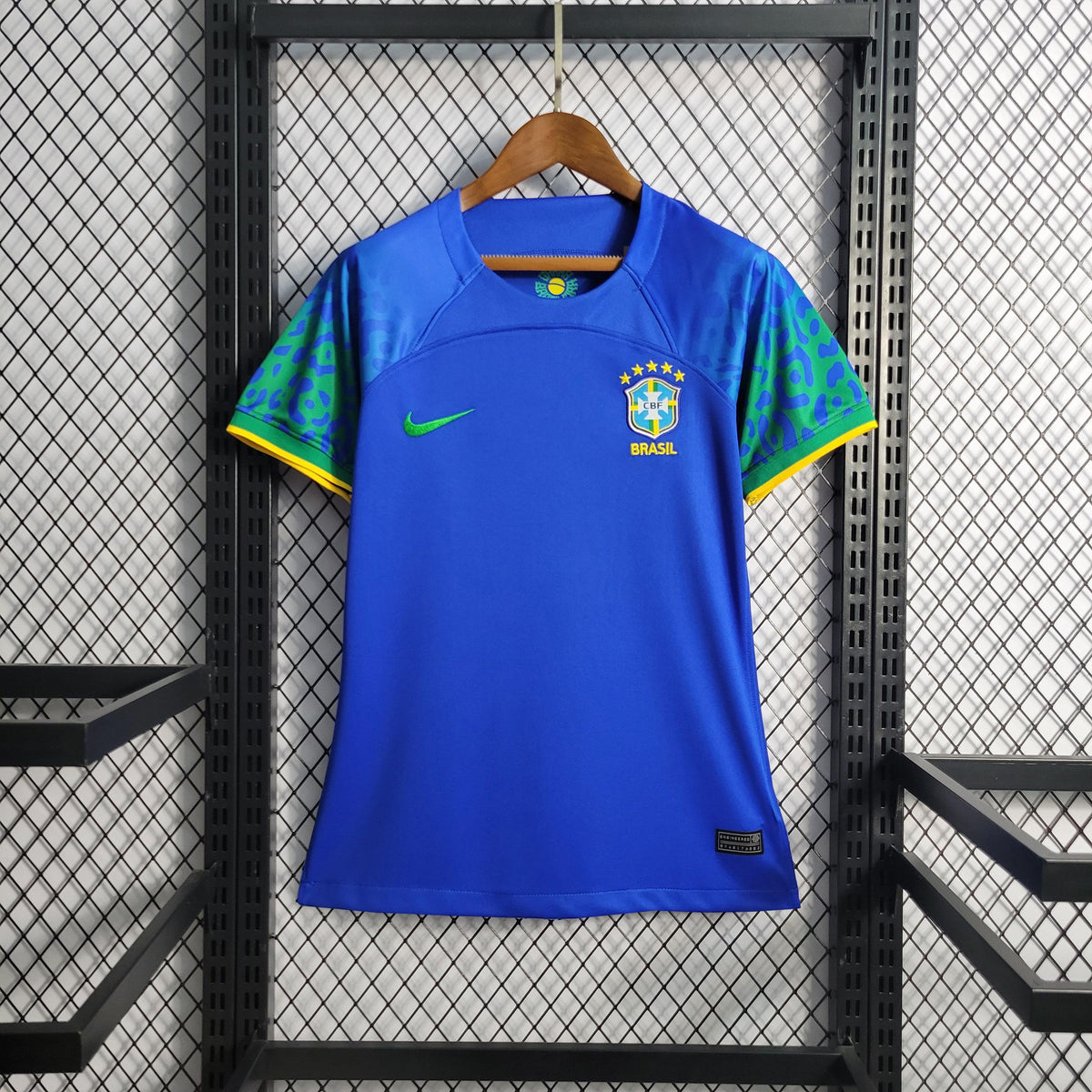 Camisa Brasil Away 2022 Feminina - Azul