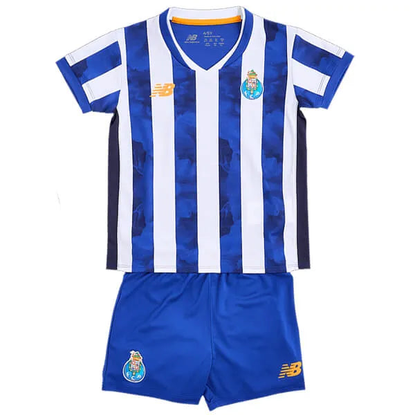 Conjunto Infantil Porto I 24/25 - Branco e Azul