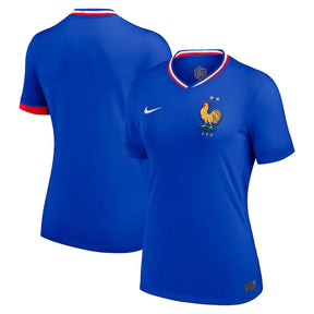 Camisa França Feminina Home 2024 - Azul