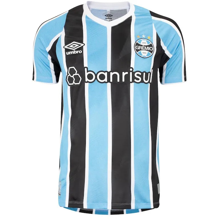 Camisa Grêmio Home 24/25 - Azul e Preta