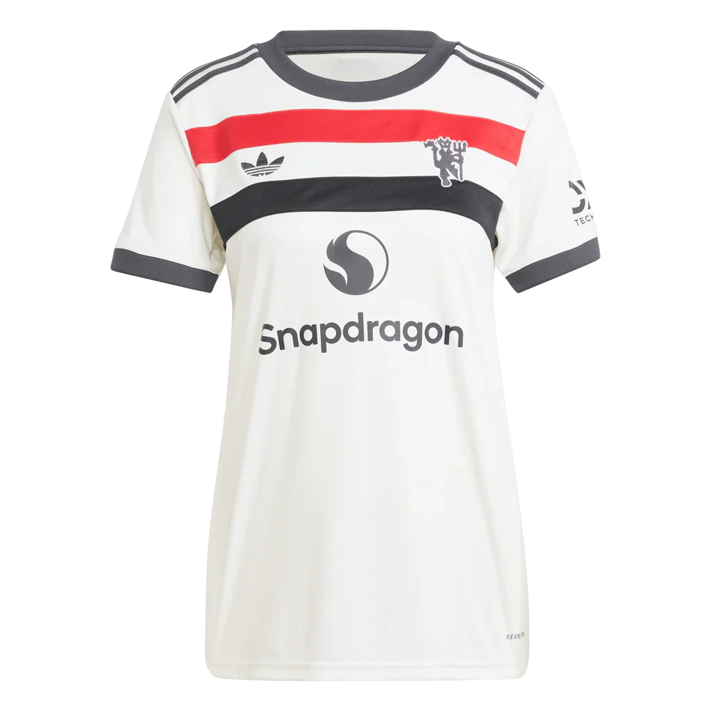 Camisa Manchester United Feminina Third 24/25 - Branca