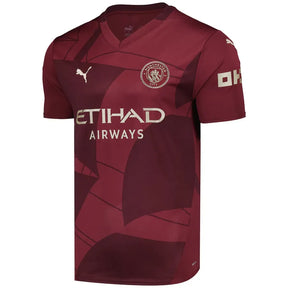 Camisa Manchester City Third 24/25 - Vermelha