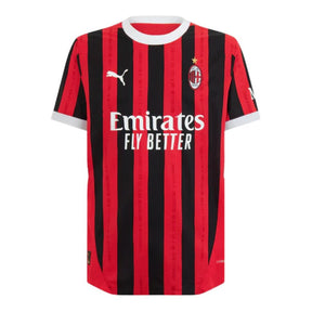 Camisa Milan Home 24/25 - Preta e Vermelha