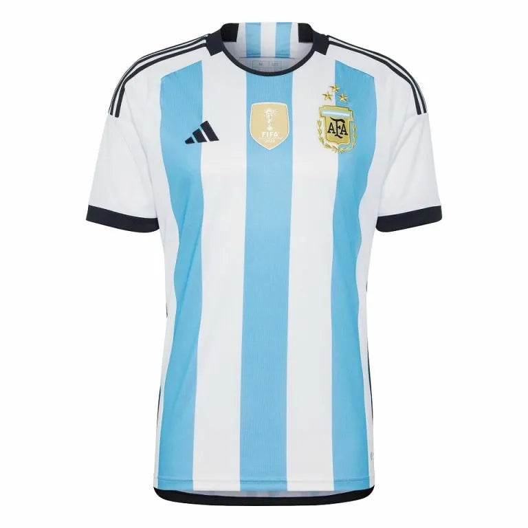 Camisa Argentina 3 Estrelas - Azul e Branca