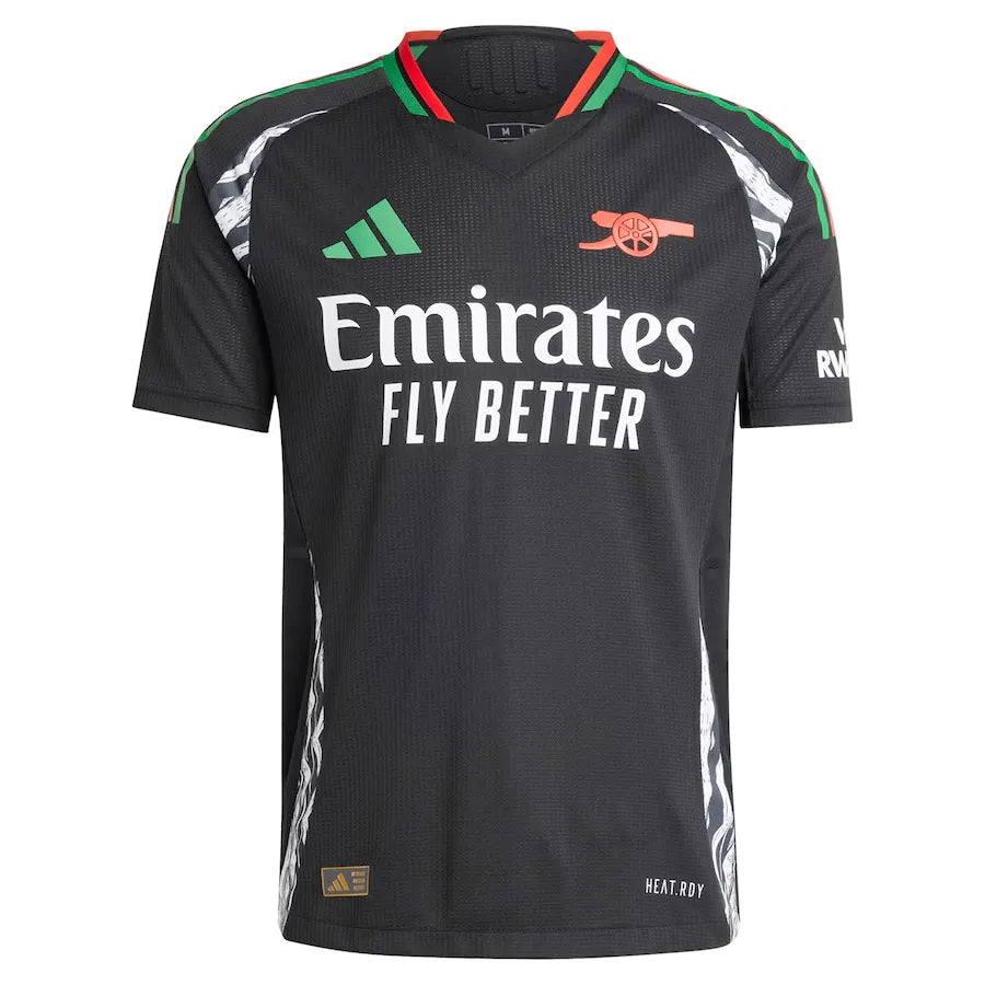 Camisa Arsenal Away 24/25 Jogador - Preta