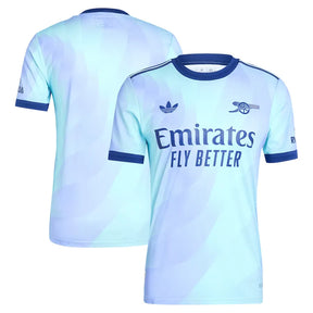 Camisa Arsenal Third 24/25 Jogador - Azul