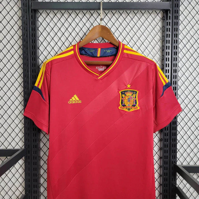 Camisa Espanha Home 2012 Retrô - Vermelha