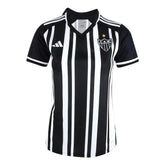 Camisa Atlético Mineiro Home 23/24 Feminina - Preta e Branca