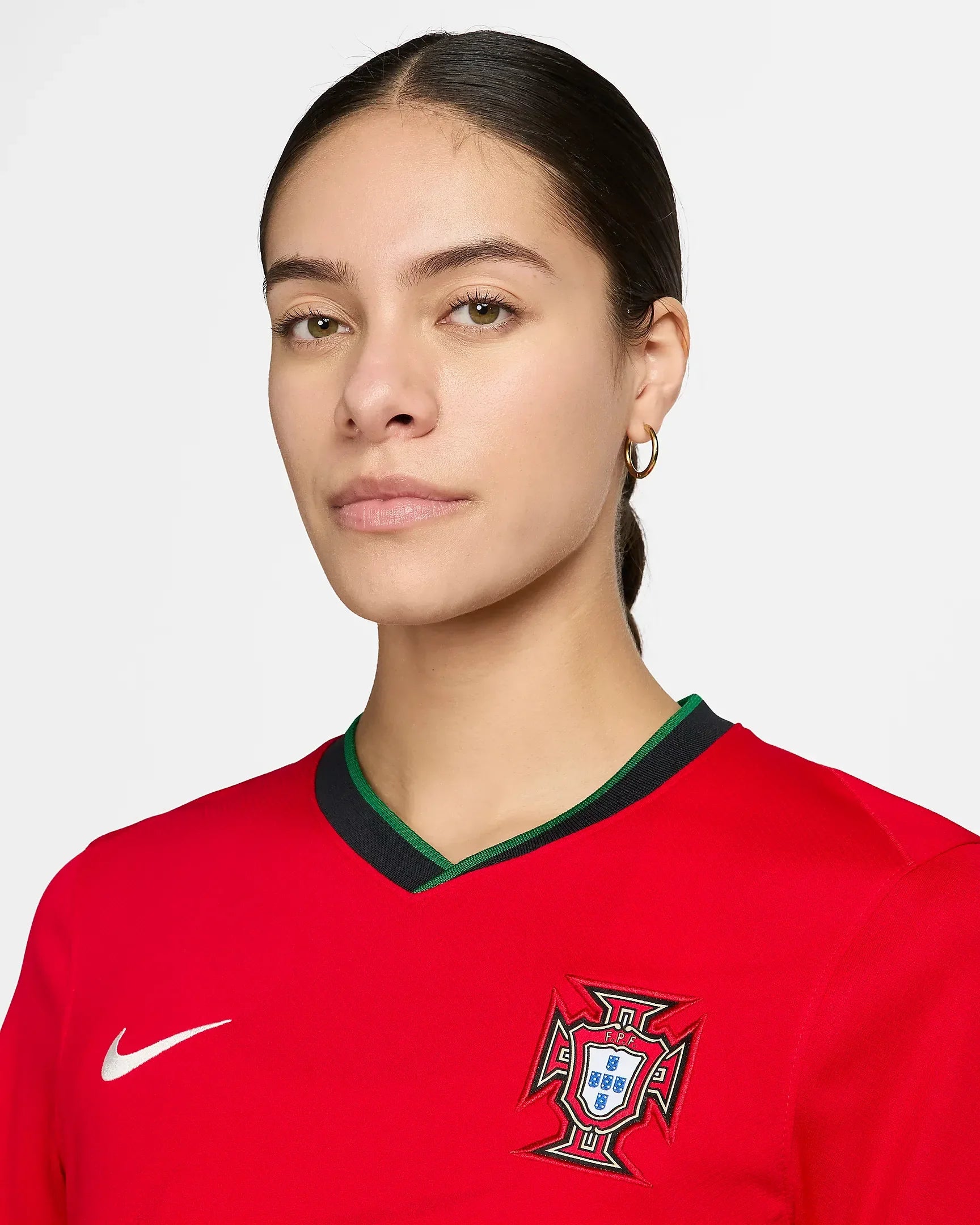 Camisa Portugal Feminina Home 2024 - Vermelha