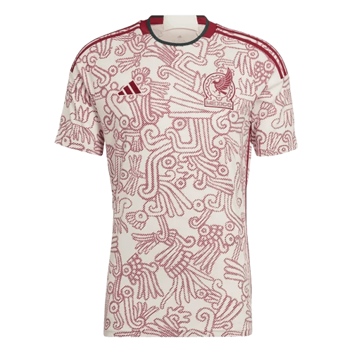 Camisa México Away 2022 - Off White