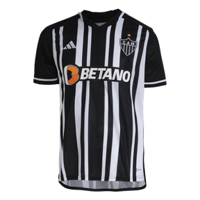 Camisa Atlético Mineiro Home 23/24 - Preta e Branca