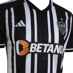 Camisa Atlético Mineiro Home 23/24 - Preta e Branca