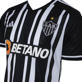 Camisa Atlético Mineiro Home 23/24 - Preta e Branca