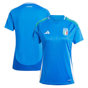 Camisa Itália Feminina Home 2024 - Azul