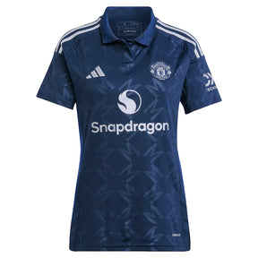 Camisa Manchester United Feminina Away 24/25 - Azul