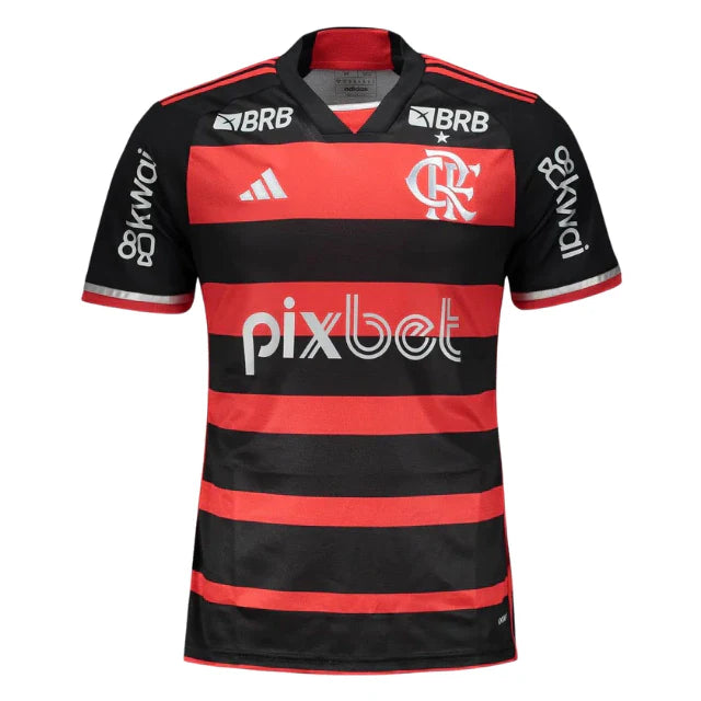 Camisa CRF Home 24/25 - Preta e Vermelha