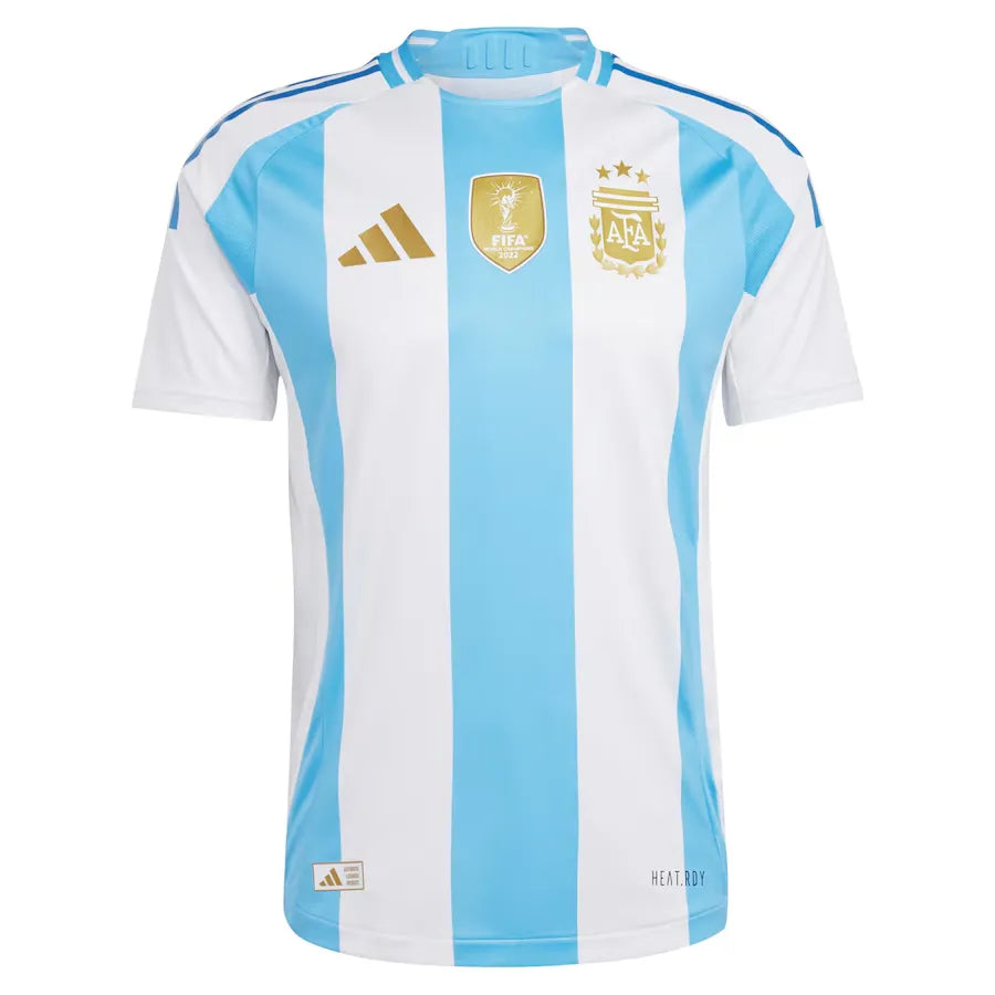 Camisa Argentina Home 2024 Jogador - Azul e Branca