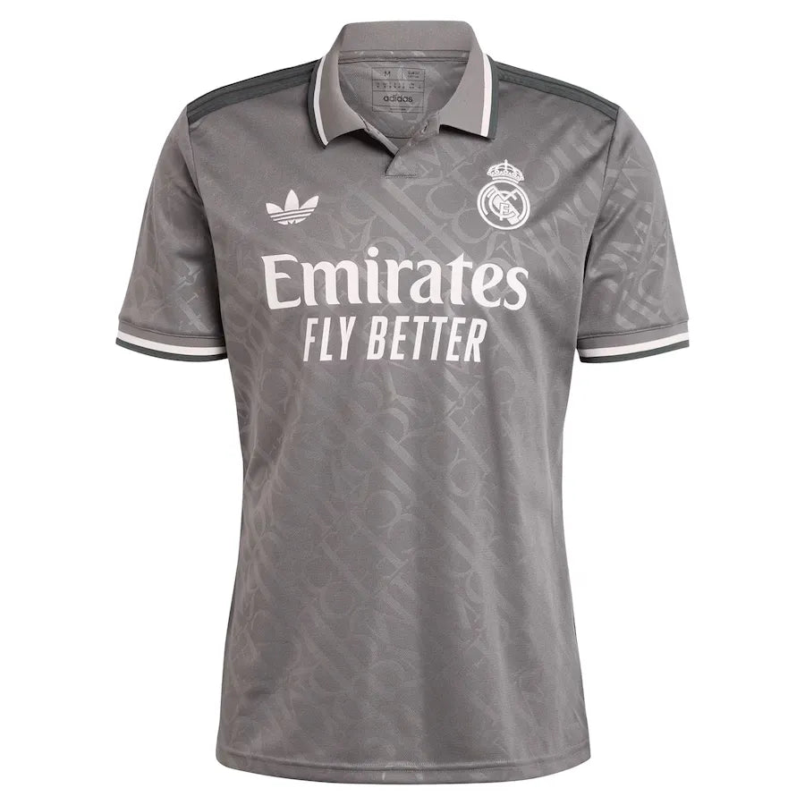 Camisa Real Madrid Third 24/25 - Cinza