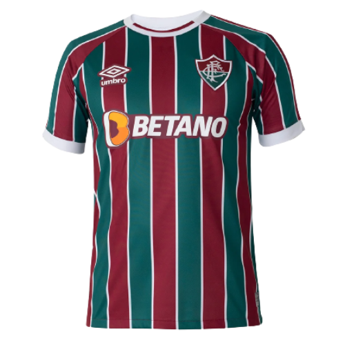 Camisa Fluminense Home 23/24 - Vinho e Verde